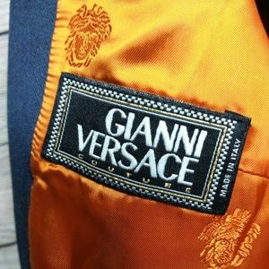 Vintage Gianni Versace Couture Womens Blazer 1980s